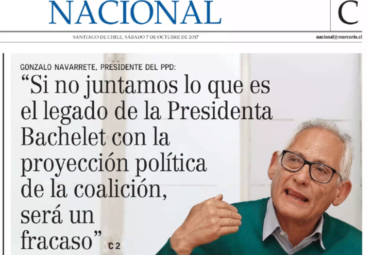 La proyección de la Centro Izquierda