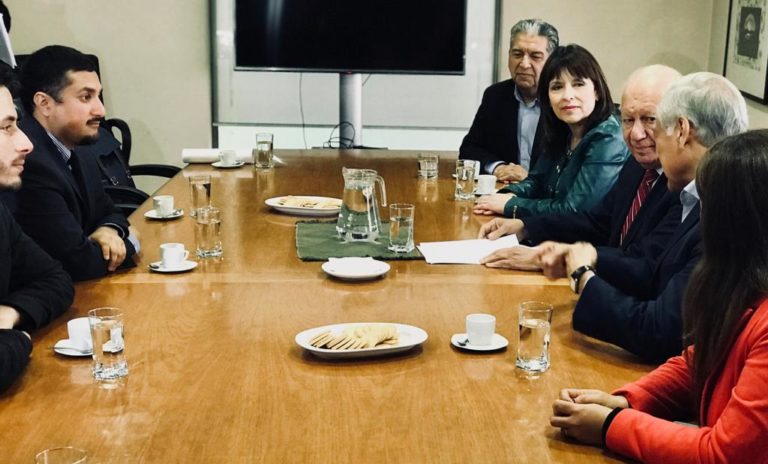 Mesa directiva del PPD se reúne con ex Presidente Lagos