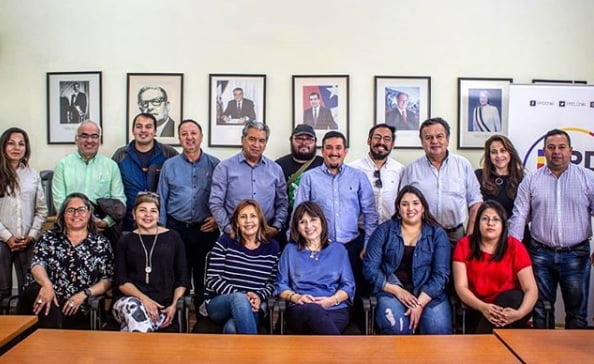Productivo encuentro sostuvieron secretarios regionales del PPD