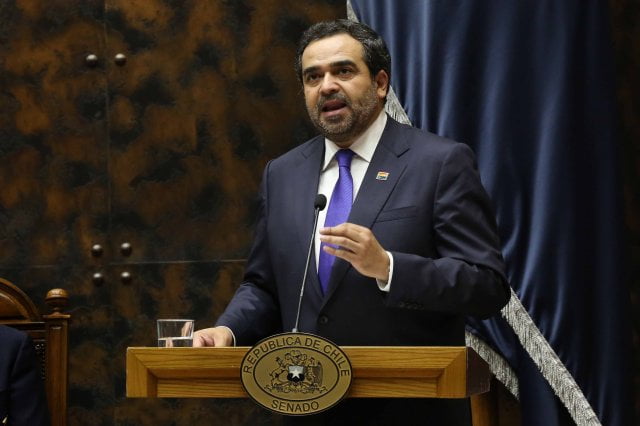 Discurso del presidente del Senado y ex timonel del PPD Jaime Quintana