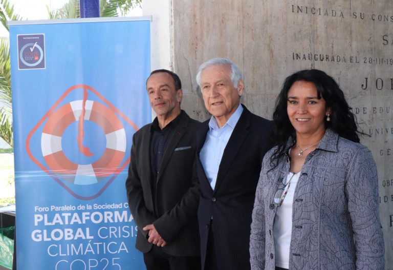 Heraldo Muñoz encabezó lanzamiento de “Plataforma Crisis Climática Global Cop25”