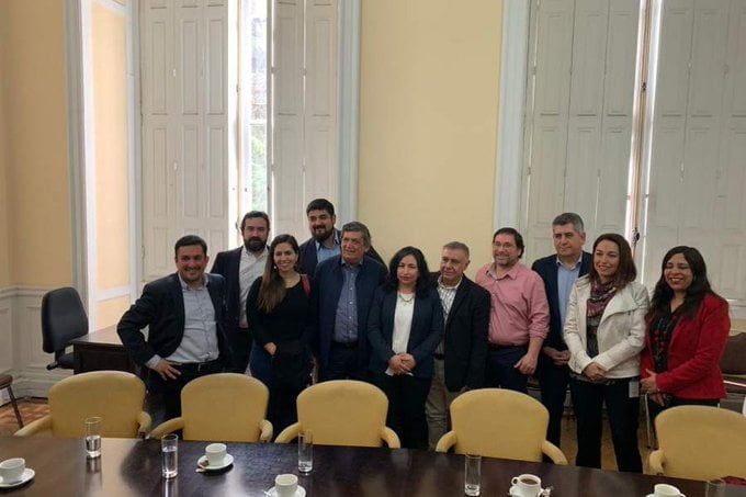 Dirigentes de Convergencia Progresista se reúnen con sus pares de Unidos por el Cambio