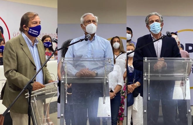 PPD inscribe tres candidatos para consulta ciudadana que definirá al abanderado presidencial del partido