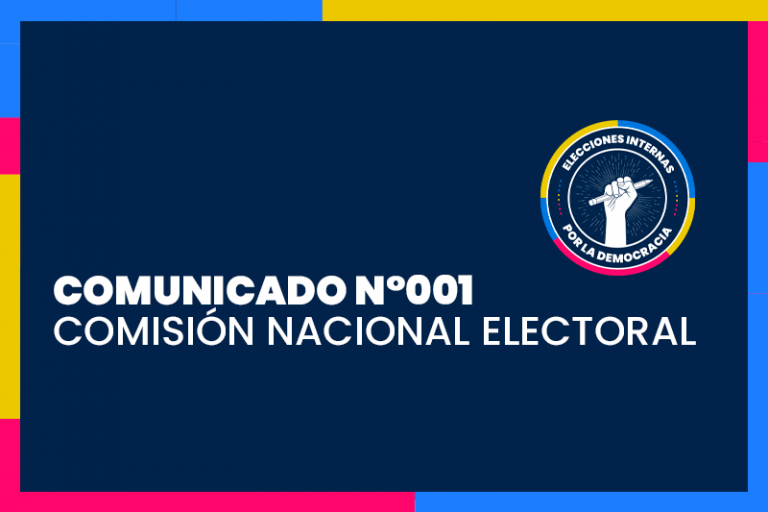 Constitución y primer comunicado de la Comisión Nacional Electoral | Elecciones Internas 2021