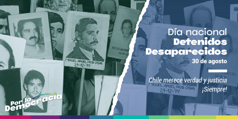 DECLARACIÓN 30 de agosto: Día de las y los detenidos desaparecidos