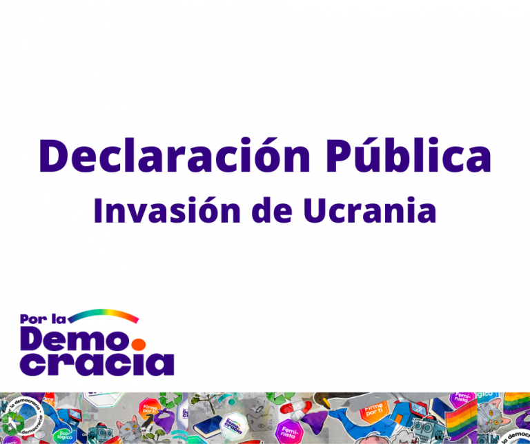 Declaración del Partido Por la Democracia ante la invasión rusa a Ucrania
