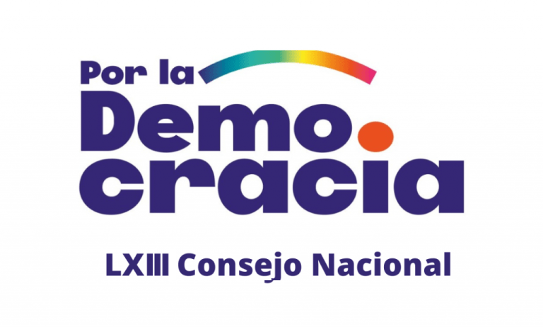Citación LXIII Consejo Nacional Partido Por la Democracia