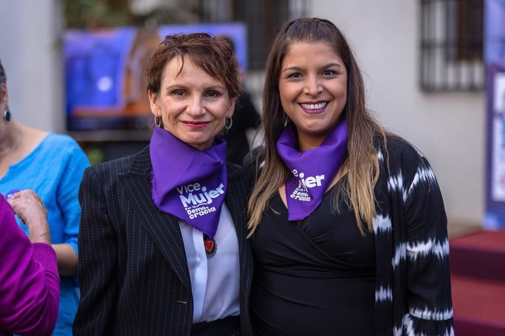 Ministra Tohá y Vicemujer PPD Daniela Barrera